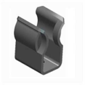 Keystone Surface Mount Fuse Clip with End Stop, .288" H