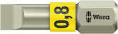 Wera Tools 3800/1 TS Bits, Stainless, 0.8 x 5.5 x 25 mm
