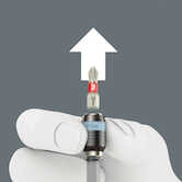 Wera Tools 3888/4/1 K Rapidaptor Universal Bit Holder, Stainless, 1/4" x 50 mm