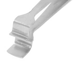 Excelta Tweezer, For 3" wafers, 2 Star Solid Upper Paddle w/Lip