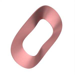 Seastrom 3 Wave Washer, .075" ID, .187" OD, .025" HGT, .005" Thickness, Beryllium Copper