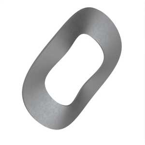 Seastrom 3 Wave Washer, .075" ID, .187" OD, .025" HGT, .005" Thickness, Spring Steel