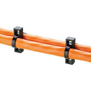 Panduit Cable Spacers, Black, 500/Pack