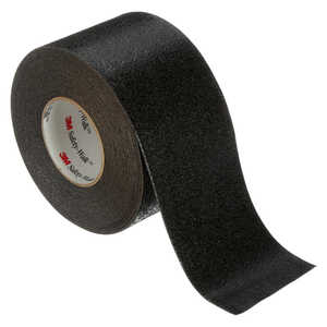 3M Safety-Walk Slip-Resistant Conformable Tapes & Treads 510, Black, 4 in x 60 ft, Roll, 1/Case