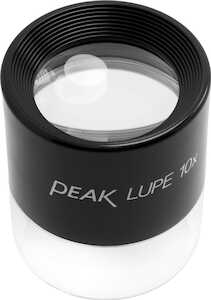 Excelta Eye Loup, 1.36" Round, 1.62" L, 10X power