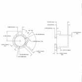 Bivar Perm-O-Pad Component Mount, .115" Thickness, White