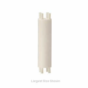 Bivar 400 Series LED Mount for T-1 & T-1 3/4 LED's, .05" H, Nylon, White, 100/Bag