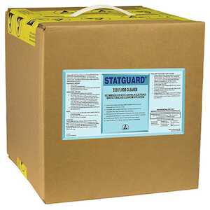 Desco Statguard Esd Floor Cleaner, 2.5 Gal Box