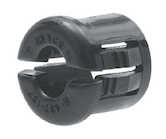 Heyco .625" Snub Bushing, .73" Diameter, Black