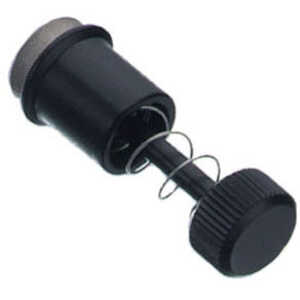 Southco 53 Series Captive Screw, 10-32 Thread, Flare-in, Slotted, Knurled Black Knob