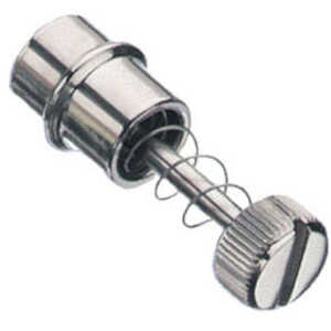 Southco 53 Series Captive Screw, 1/4-20 Thread, Flare-in, Slotted, Knurled Bright Knob