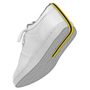 SCS Disposable Heel Grounder, Black/Yellow