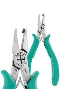 Excelta TealShield Cutter, Right Handed Oblique 45° Anti-Shock Shear, .040" Standoff