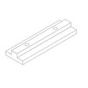 Loctite 3-3/4" mounting rail with two cap screws