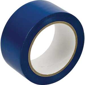 Brady Floor Tape, Abrasion Resistant Vinyl, Solid Blue, 2"