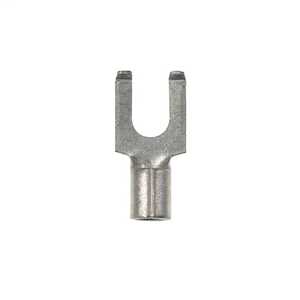 Panduit Pan-Term® Flanged Fork Terminal, Non-Insulated, 12-10 AWG, #10 Stud, 50/Pack