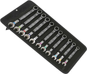Wera Tools 6000 Joker 11 Set 1 Set of Ratcheting Combination Wrenches, 11 Pieces