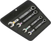 Wera Tools 6000 Joker 4 Imperial Set 1 Set of Ratcheting Combination Wrenches, Imperial, 4 Pieces