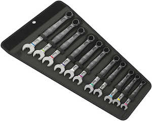 Wera Tools 6003 Joker 11 Set 1 Combination Wrench Set, 11 Pieces