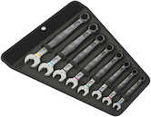 Wera Tools 6003 Joker 8 Imperial Set 1 Combination Wrench Set, Imperial, 8 Pieces