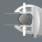 Wera Tools 6004 Joker VDE 4 Set 1 VDE-Insulated Self-setting Spanner Set, 4 Pieces