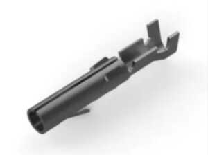 AMP Socket Contact, Locking Lance Contact Retention, 24 – 18 AWG Wire Size, .2 – .82 mm² Wire Size, Crimp