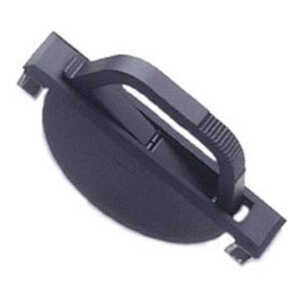 Southco Concealed Pull, Medium Size, Plastic Housing, Black, Aluminum Handle, Black