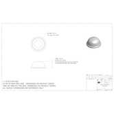 3M Bumpon Protective Products SJ5303, .44" Diameter, .2" H, Clear, 3000/Case