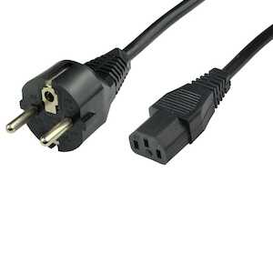 SCS IEC C-13 Power Cord, Europe Plug