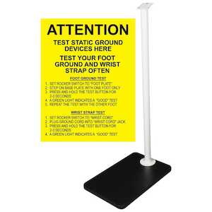 SCS Combo Tester Foot Plate & Stand