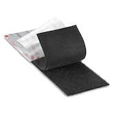 3M Fastener Loop SJ3571, Black, 1" x 50 yd, 3/Case