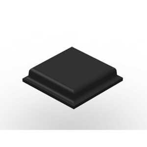 3M Bumpon Protective Products SJ5007, Black, 3000/Case