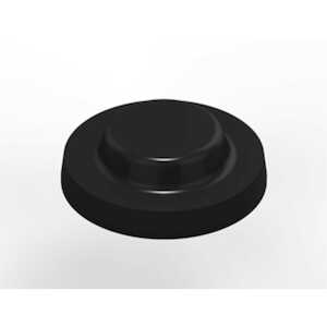 3M Bumpon Protective Products SJ6115 Black, 3000/Case