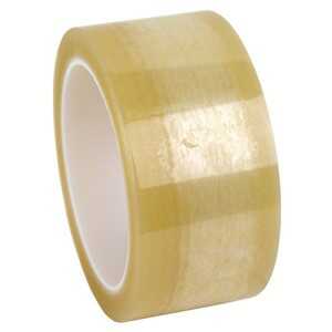 Wescorp Antistatic Cellulose Tape, Clear, 2" x 72 yds with 3" Plastic Core