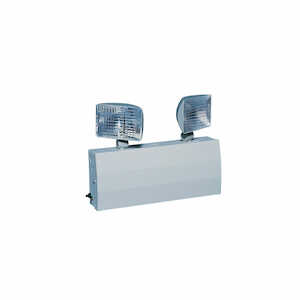 Brady Big Beam Emergency Lighting, 12" H x 13.1" W x 2.9" D, White