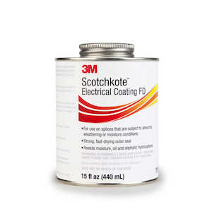 3M Scotchkote Electrical Coating FD, 15 oz Can, 10/Case