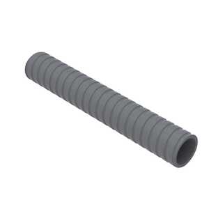Heyco 1 1/2" Liquid Tight Conduit, 1.59" ID, 1.88" OD, PVC, Gray, 50 ft/Roll