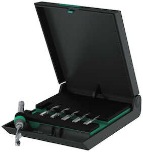 Wera Tools 847/7 Set Combination Drill Bits Set, 7 Pieces