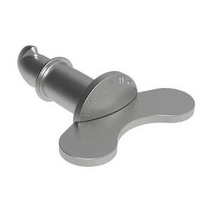 Southco DZUS Lion Quarter-Turn Stud, Large Size, Wing, Stainless Steel, Passivated