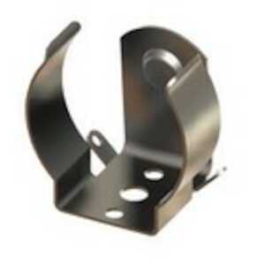 Keystone Battery Clip, 1 AA Cell, Rivet Mount