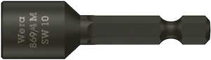 Wera Tools 869/4 M Nutsetters, Magnetic, 1/4" x 50 mm