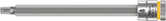 Wera Tools 8740 A HF Zyklop Bit Socket with Holding Function, 1/4" Drive, 4 x 100 mm