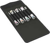 Wera Tools 8740 B HF Imperial 1 Zyklop Bit Socket Set with Holding Function, 3/8" Drive, 7 Pieces