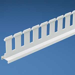 Panduit Panduct® Slotted Divider Wall, PVC, 2" H x 6' L, White