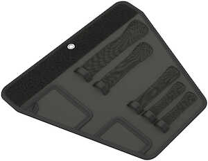 Wera Tools 9438 Folding Pouch 6003 for 5 Joker Spanners, Empty, 295 x 98 mm