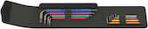 Wera Tools 950/9 Hex-Plus Multicolour Imperial 1 L-Key Set, Imperial, BlackLaser, 9 Pieces