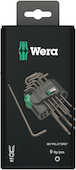 Wera Tools 967/9 TX 1 SB L-Key Set, BlackLaser, 9 Pieces