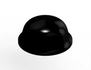 3M Bumpon Protective Products SJ5003, Black, 3000/Case