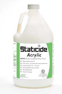 ACL Staticide Acrylic Dissipative Floor Finish, 1 Gal Bottle