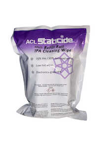 ACL IPA Cleaning Wipe Refill Roll, 100 Wipes